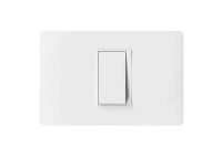 Interruptor PLACA ARMADA LUZICA INT. 9/12 BLANCO BTICINO PU1100