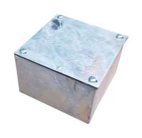 Caja, Gabinete Caja Galvanizada En Caliente 100x100x65 Universal A-11 Sin Ko