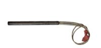 METALICA Bujia ( Resistencia ) de Metálico para estufa de pellets Largo 120mm, Diametro 9,5mm, potencia 230v/300w