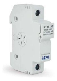 Interruptor BASE PORTAFUSIBLE 10X38 1 POLO 500V Lexo