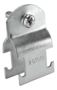 Abrazadera, Terminal Conector, Copla Abrazadera Para Riel Ruc (20 mm)