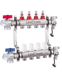COLECTORES COLECTOR KIT/FULL UNICROM C/REG 1", PEX 20 (HI X 4V)