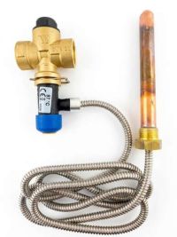 VALVULAS SEGURIDAD TERMOSTATICA Válvula de seguridad térmica STS20 3/4-97 °C
