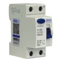 Electro INTERRUPTOR DIF. EBS6R 2P 25A 30MA LEXO