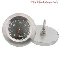 TERMOMETRO Termómetro de barbacoa de acero inoxidable (Dia 7.6cm Probe pin 4cm 60 - 430 °C)