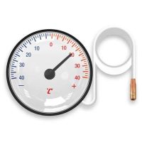 TERMOMETRO Termómetro Dial con tubo capilar (-40 ~ +40 ℃)