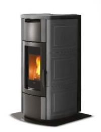 Termoestufa Caldera Pellets Termoestufa a Pellet NEGRA HRV 160 20kW