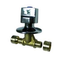 BAR LLAVE DE PASO BAR LLAVE DE PASO PEX CON TAPA CROMADA DZR (20)