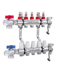 COLECTORES COLECTOR KIT/FULL UNICROM C/REG 1", PEX 20 (HI X 5V)