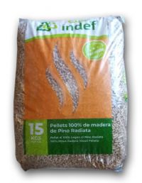 Eco Indef Pellet Eco Indef 15 Kg (pallet 78 con retiro en bodega (259/kg))