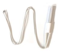 CERAMICA Bujía ( Resistencia ) de cerámica con Buje cerámico para estufa de pellets Largo 95 mm, Diametro 11,5mm, Buje 35 mm, potencia 180-220w